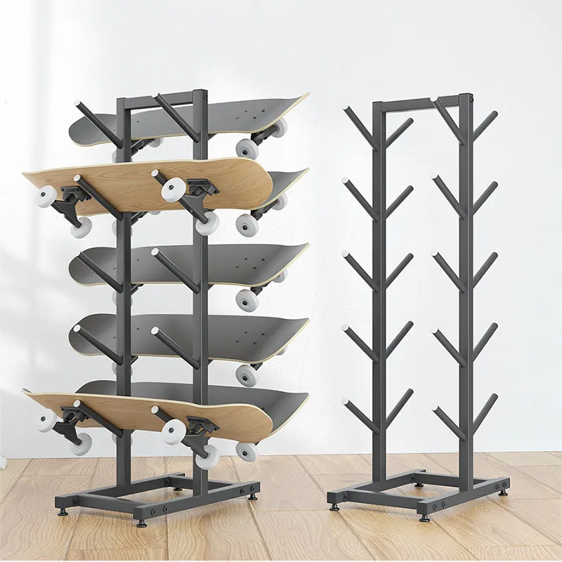 Display Stand Double-sided Hanging Skateboard Shelf Children's Vitality Board Display Stand Snowboard Storage Rack
Display Stand Double-sided Hanging Skateboard Shelf Children's Vitality Board Display Stand Snowboard Storage Rack