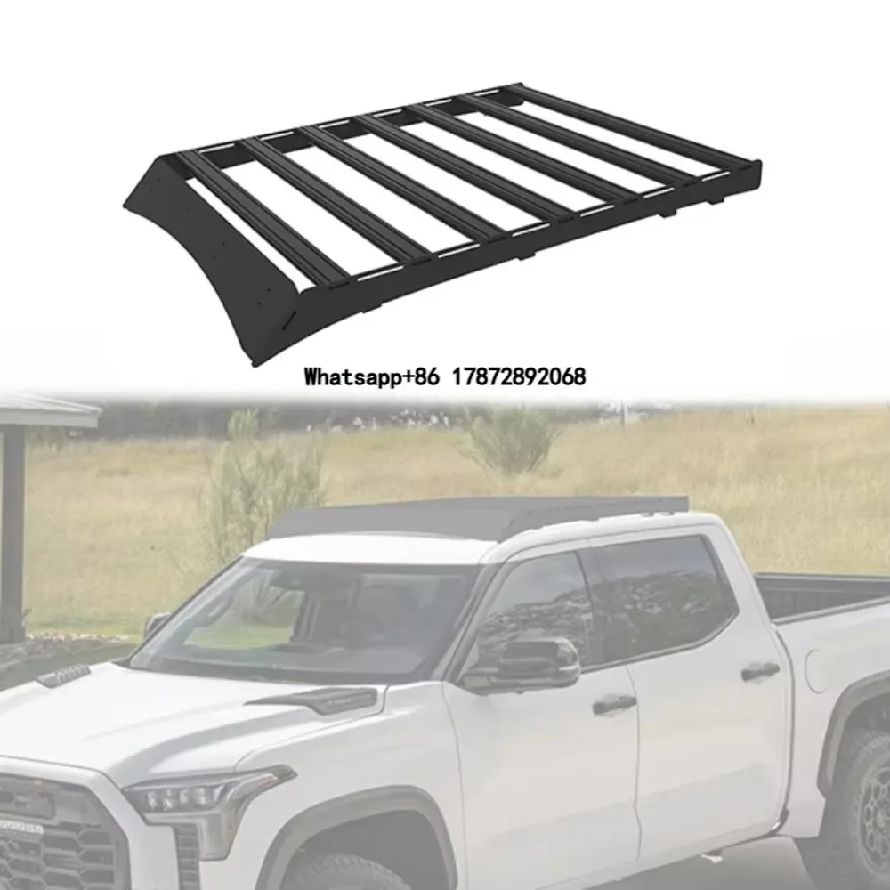 LUMA Off-road Accessories Aluminum Alloy Rooftop Cargo Carrier Luggage Basket Roof Rack for 2022+ Tundra
LUMA Off-road Accessories Aluminum Alloy Rooftop Cargo Carrier Luggage Basket Roof Rack for 2022+ Tundra
