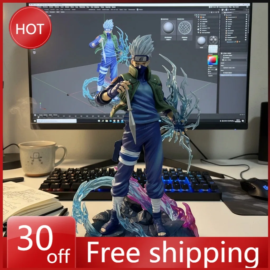 23cm New NARUTO Anime Figure Hatake Kakashi Perimeter PVC Model Statue Desktop Decoration Ornaments Kids Birthday Gifts Toys
23cm New NARUTO Anime Figure Hatake Kakashi Perimeter PVC Model Statue Desktop Decoration Ornaments Kids Birthday Gifts Toys