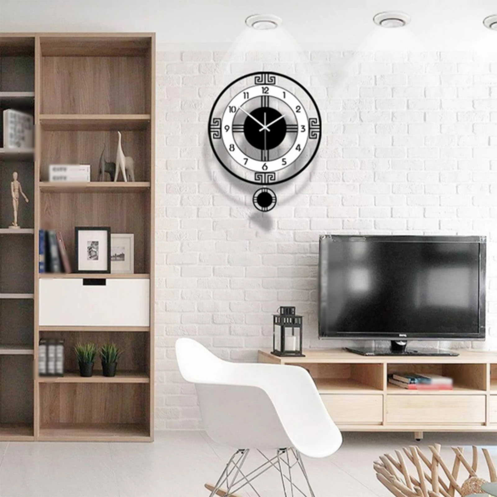 Decorative Wall Wall Timepiece Light Luxury Noiseless Wall Wall Timepiece Home Decor Non Ticking Easy to Read Face
Decorative Wall Wall Timepiece Light Luxury Noiseless Wall Wall Timepiece Home Decor Non Ticking Easy to Read Face