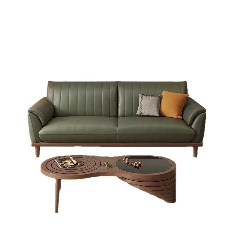 High-end light luxury first-layer cowhide small household leather sofa
High-end light luxury first-layer cowhide small household leather sofa