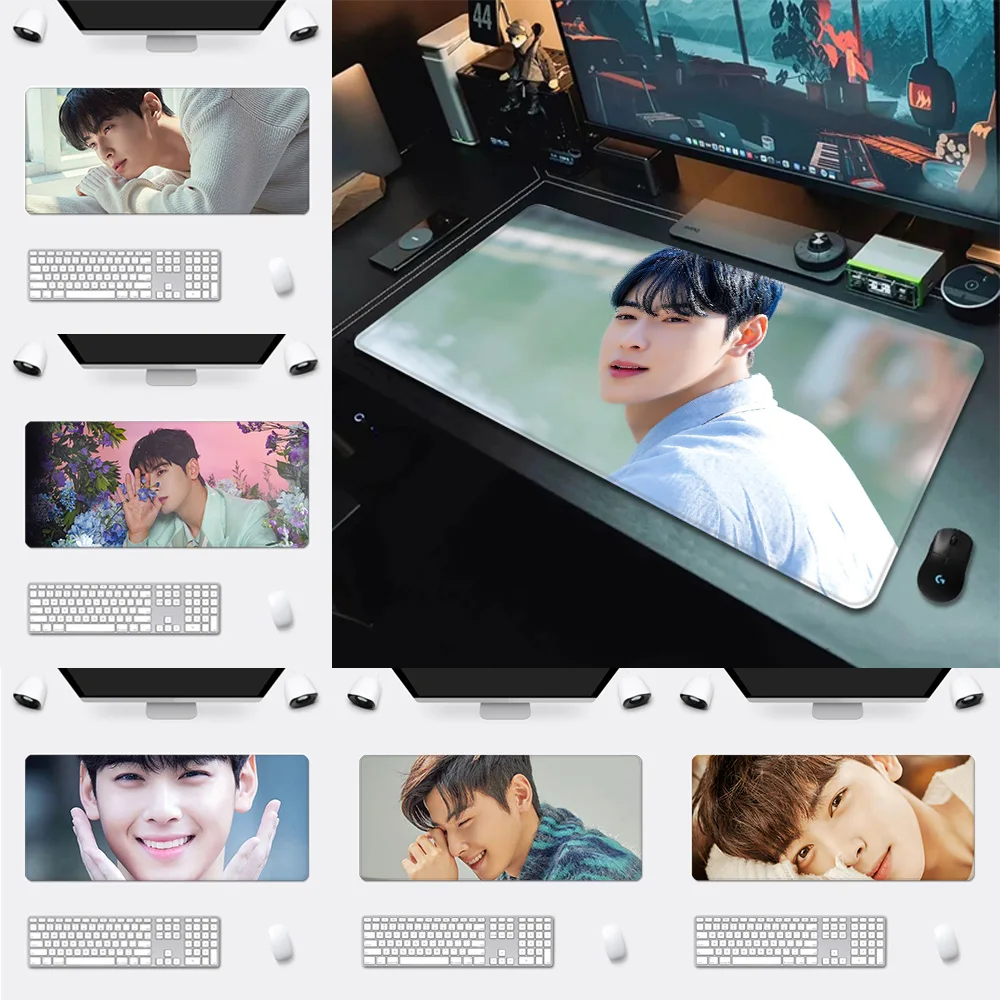 Ins Cha EunWoo Mousepad HD Printing Computer Gamers Locking Edge Non-slip Mouse Pad XXL90x40cm Keyboard PC Desk Pad
Ins Cha EunWoo Mousepad HD Printing Computer Gamers Locking Edge Non-slip Mouse Pad XXL90x40cm Keyboard PC Desk Pad