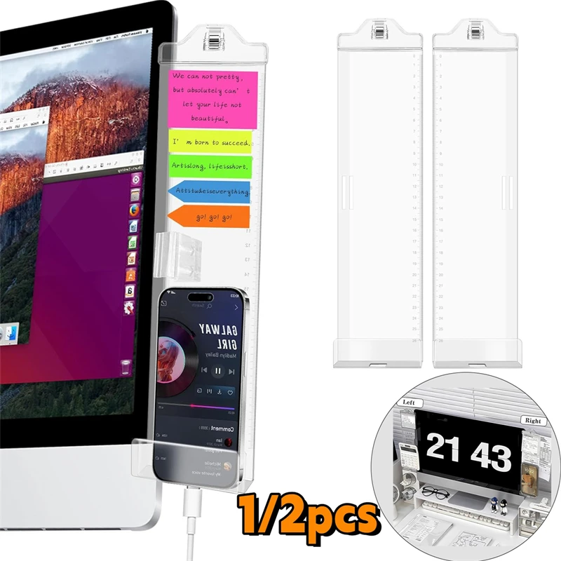 Monitor Sticky Note Organizer Sticky Note Holders for Desk Monitor Desktop Book Stands Burr-Free Organizing Board for Business
Monitor Sticky Note Organizer Sticky Note Holders for Desk Monitor Desktop Book Stands Burr-Free Organizing Board for Business