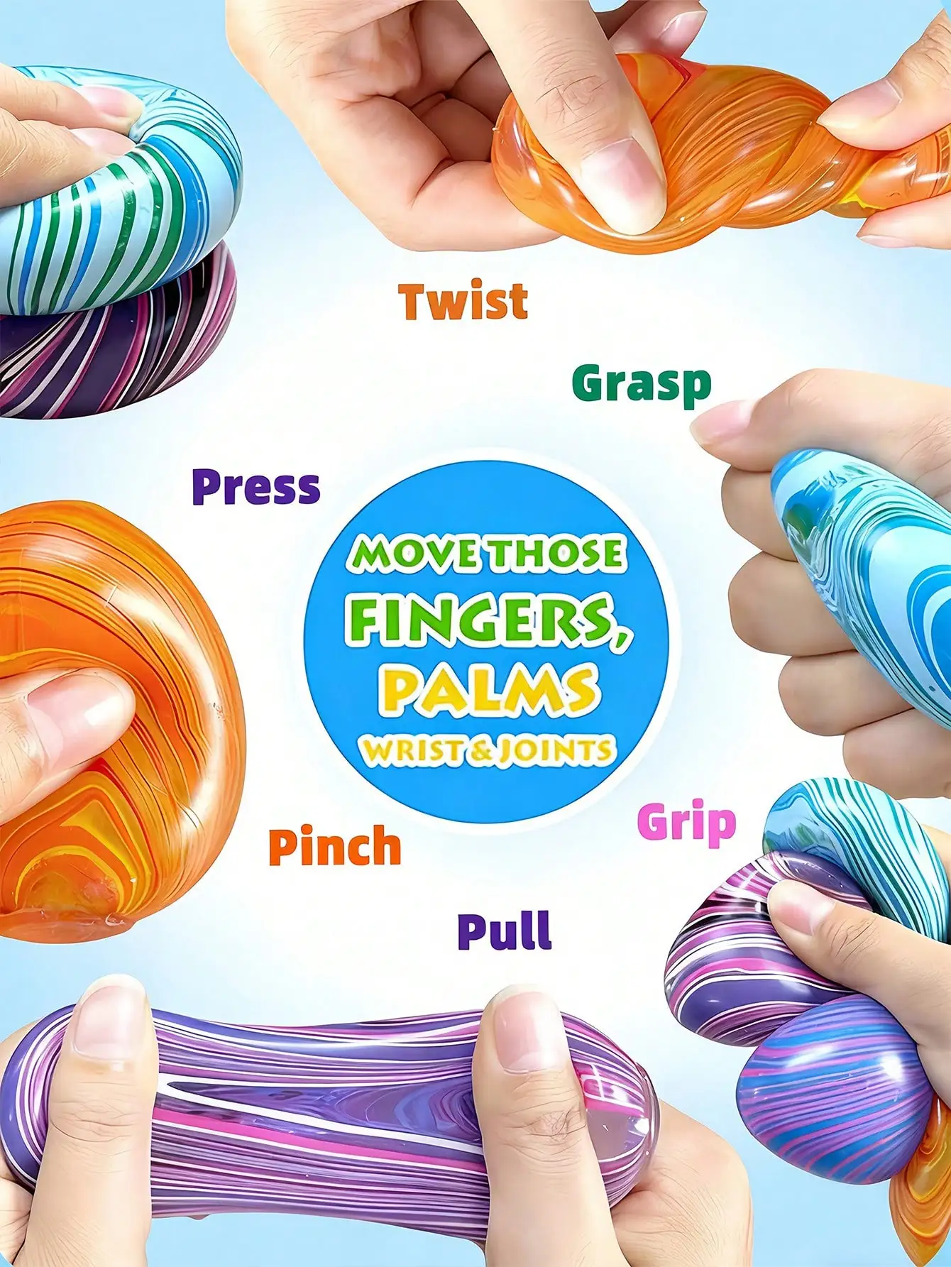 Stress Egg Squishy Ball, Soft Slow Rising Stress Relief Squeeze Ball, Portable Sensory Fidget Toy for Adults, Anxiety Relief, Office Home Travel, Party Gift
Stress Egg Squishy Ball, Soft Slow Rising Stress Relief Squeeze Ball, Portable Sensory Fidget Toy for Adults, Anxiety Relief, Office Home Travel, Party Gift