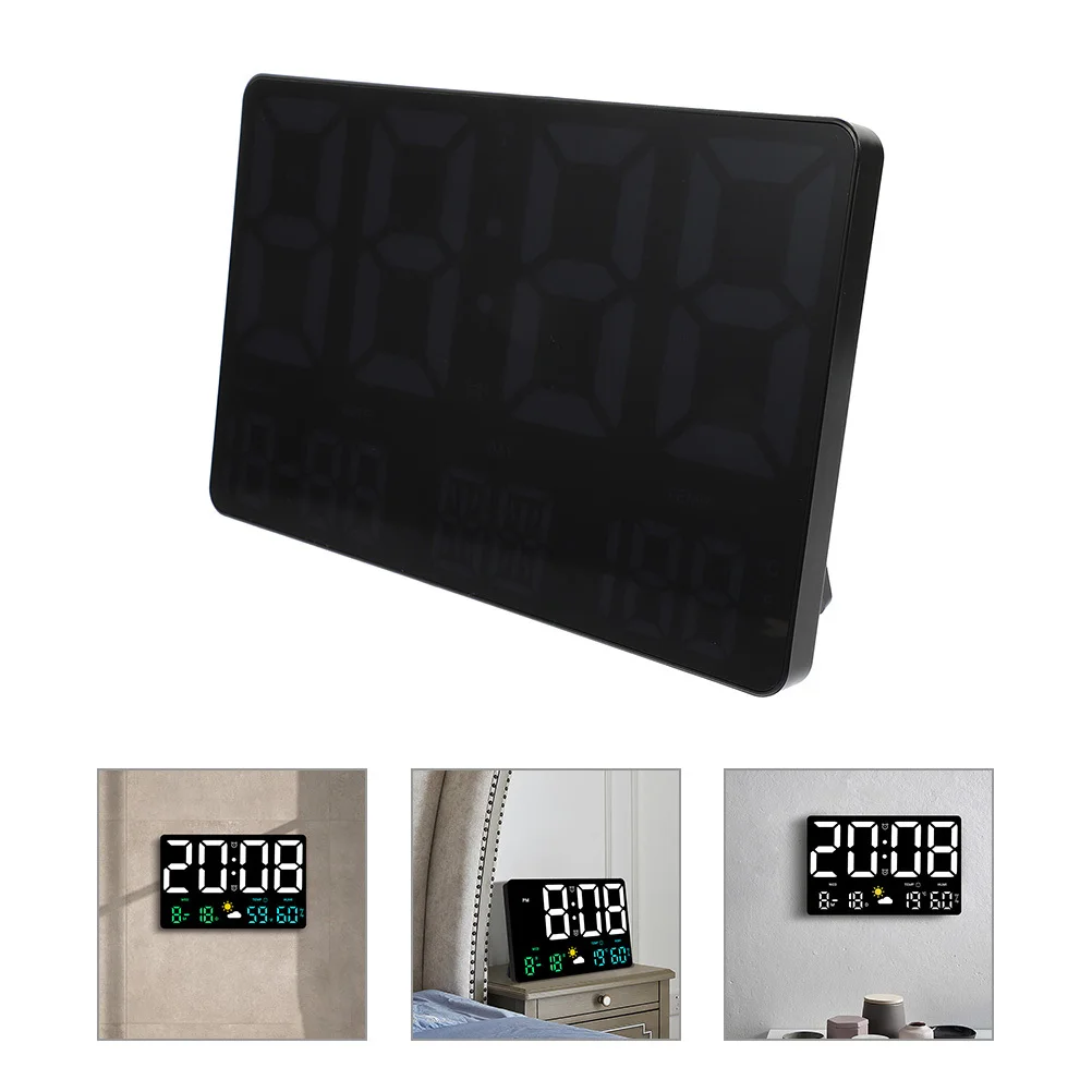 Large Digital Wall Clock Temperature Humidity Sensor Led Display Weather Alarm Calendar Home Office Decor
Large Digital Wall Clock Temperature Humidity Sensor Led Display Weather Alarm Calendar Home Office Decor