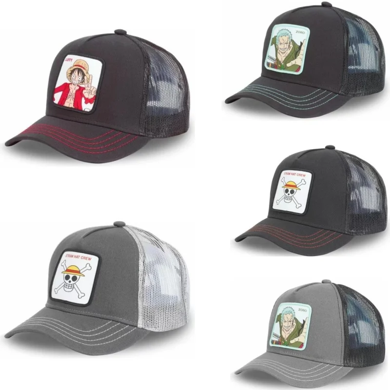 One Piece LUFFY Baseball Cap Trucker Mesh Cap Fashion Embroidered Adjustable Men Women Caps Fashion Outdoor Hip Hop Hat
One Piece LUFFY Baseball Cap Trucker Mesh Cap Fashion Embroidered Adjustable Men Women Caps Fashion Outdoor Hip Hop Hat