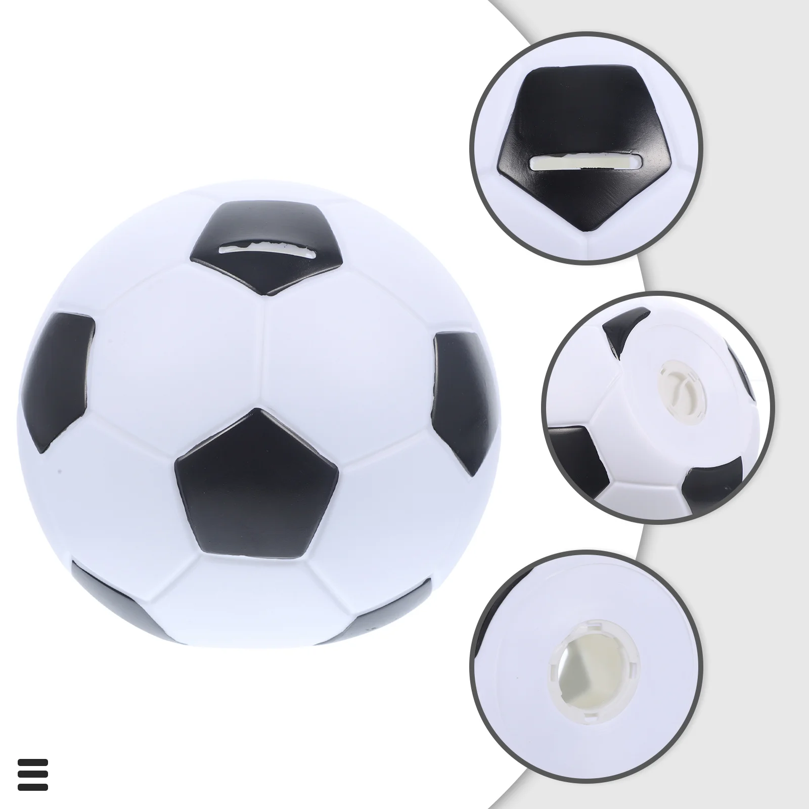 Football Piggy Bank Vinyl Material Compact Soccer Coin Bank Durable Money Saving Box Home Decoration
Football Piggy Bank Vinyl Material Compact Soccer Coin Bank Durable Money Saving Box Home Decoration