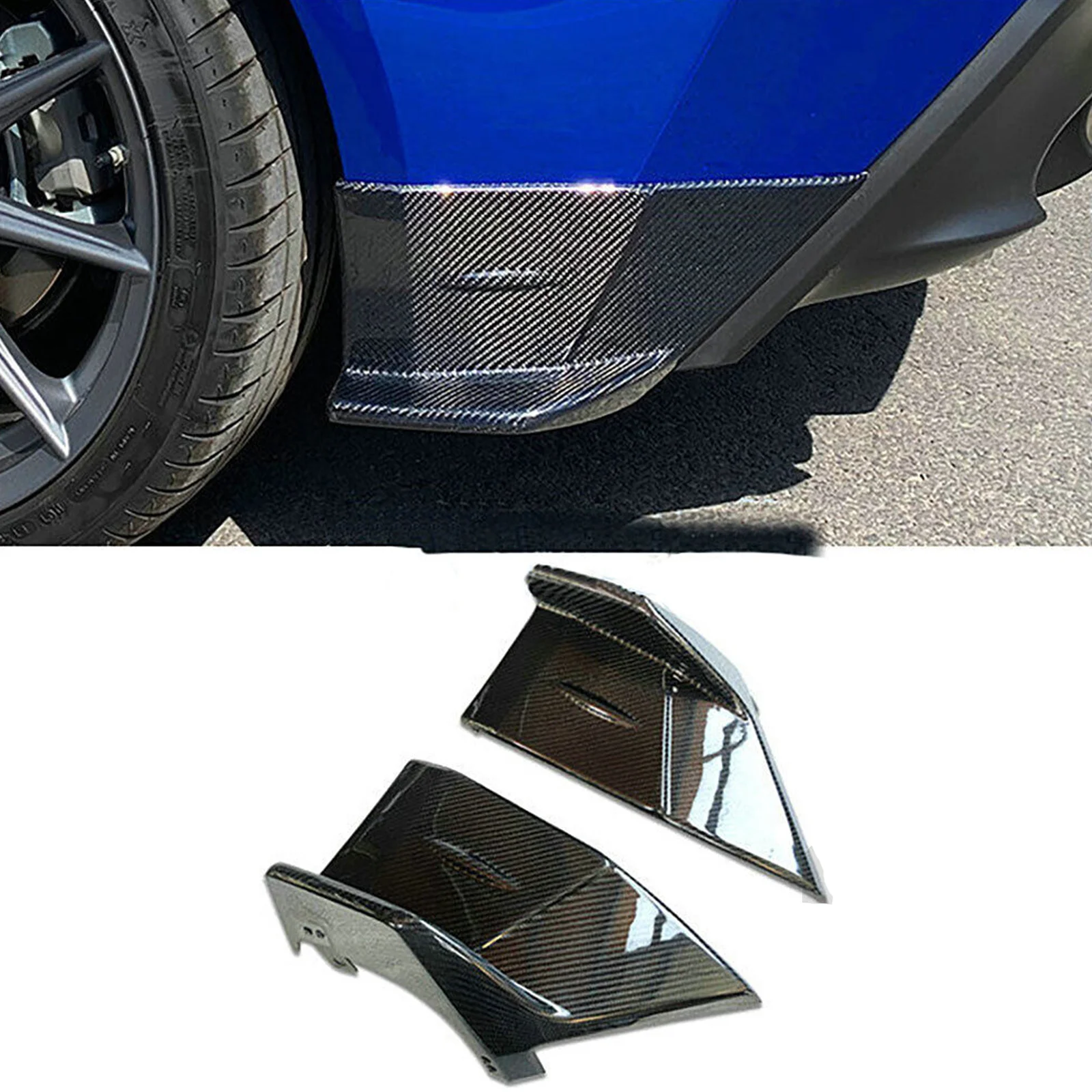 Задний диффузор из углеродного волокна, боковая губа для Toyota GR86 Subaru BRZ 2022-2023
Задний диффузор из углеродного волокна, боковая губа для Toyota GR86 Subaru BRZ 2022-2023