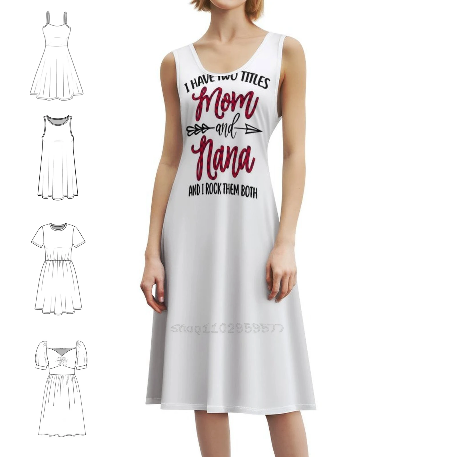 I Have Two Titles Mom And Nana-I Rock Them Both Sexy Vacation Dress For Women Beach Party Birthday Mini Dress Being A Nana
I Have Two Titles Mom And Nana-I Rock Them Both Sexy Vacation Dress For Women Beach Party Birthday Mini Dress Being A Nana