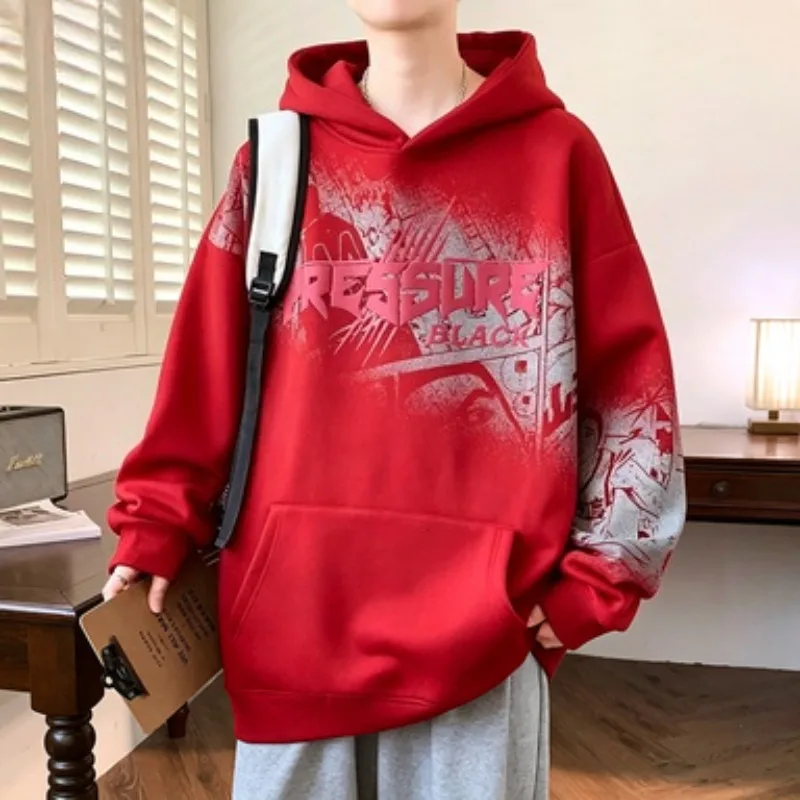 Spring/Summer New Style American Retro Long-Sleeved Shirt for Men - Trendy Brand, Comfortable and Relaxing Sports Sweatshirt
Spring/Summer New Style American Retro Long-Sleeved Shirt for Men - Trendy Brand, Comfortable and Relaxing Sports Sweatshirt
