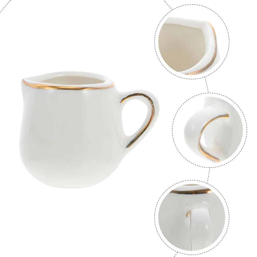 Бытовой керамический кувшин для сливок, уникальный дизайн носика, стабильный материал для молочного соуса, дозатор сиропа со вкусом салата
Бытовой керамический кувшин для сливок, уникальный дизайн носика, стабильный материал для молочного соуса, дозатор сиропа со вкусом салата