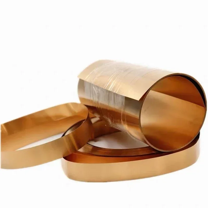 C5191 Phosphorous Copper Strip Wear-Resistant Tin Phosphor Bronze Spring Elastic Copper Tape Foil Sheet for Laser Cut Processing
C5191 Phosphorous Copper Strip Wear-Resistant Tin Phosphor Bronze Spring Elastic Copper Tape Foil Sheet for Laser Cut Processing
