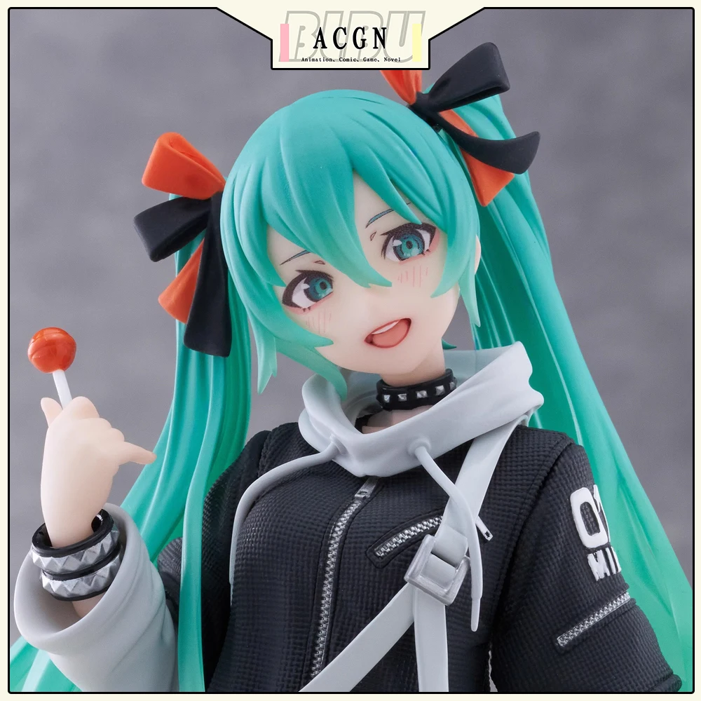 BLBU ACGN TAITO Original Figure Anime MIKU 18cm PVC Model Toys MIKU Punk Future Sexy Figure Derivatives Fashion Cool Style
BLBU ACGN TAITO Original Figure Anime MIKU 18cm PVC Model Toys MIKU Punk Future Sexy Figure Derivatives Fashion Cool Style