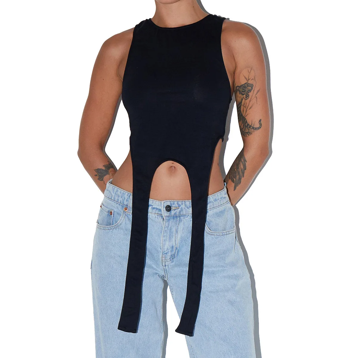 Faionable женская летняя креативная футболка с жилетом Street Sle Slim Fit Pure Color Top ort Sve round Ne Tank Top
Faionable женская летняя креативная футболка с жилетом Street Sle Slim Fit Pure Color Top ort Sve round Ne Tank Top