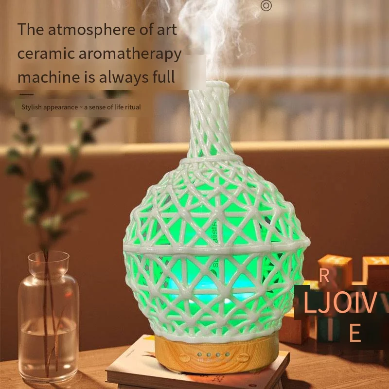 Vine Ceramic Hollow Essential Oil Aromatherapy Machine Vase Air Humidifier Atomization Bedroom Diffuser Household Appliances
Vine Ceramic Hollow Essential Oil Aromatherapy Machine Vase Air Humidifier Atomization Bedroom Diffuser Household Appliances