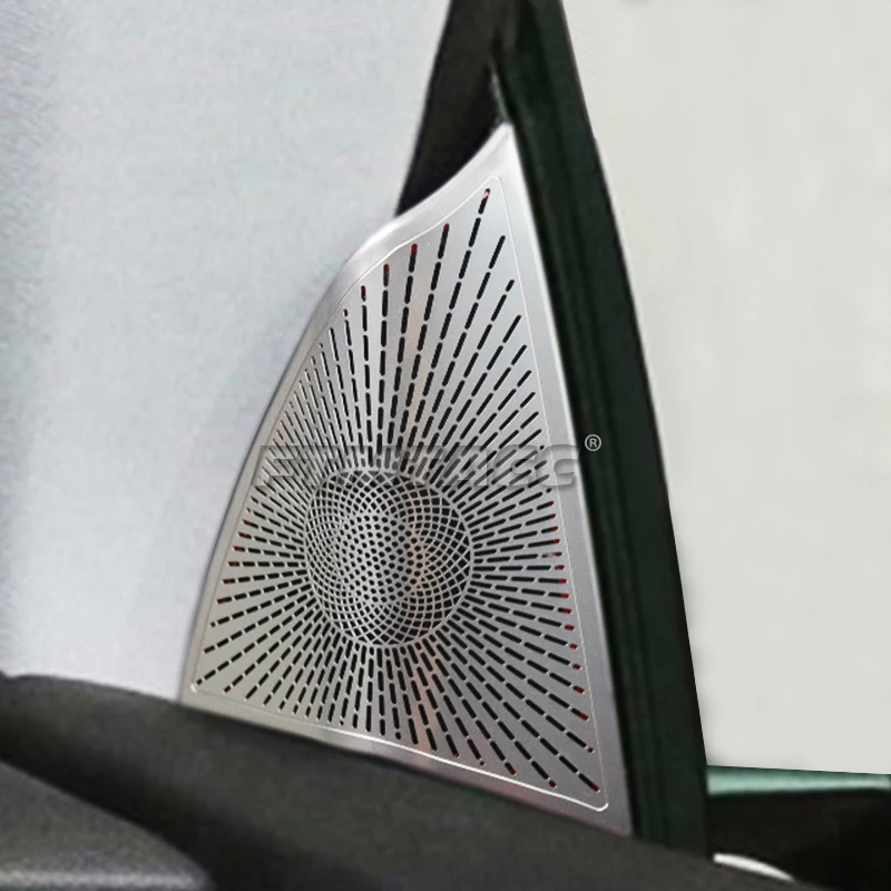 Interior Front Door High Range Horn Loudspeaker Lid Sticker Accessories Car Styling Treble Speaker Cover For Audi Q8 2019-2025
Interior Front Door High Range Horn Loudspeaker Lid Sticker Accessories Car Styling Treble Speaker Cover For Audi Q8 2019-2025