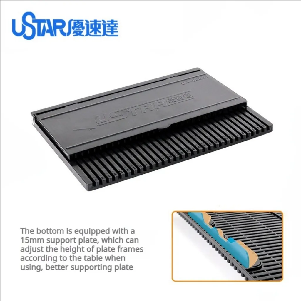 USTAR 90084 Model Board Rack Placement Rack for Gundam Model Making Assemble Parts Portable Handled Storage Case DIY Craft Tools
USTAR 90084 Model Board Rack Placement Rack for Gundam Model Making Assemble Parts Portable Handled Storage Case DIY Craft Tools