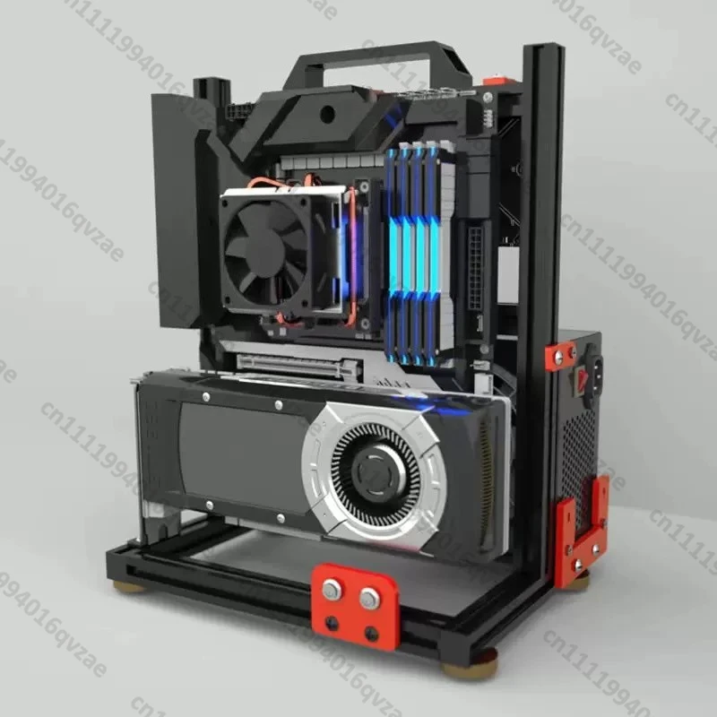 Open Chassis Rack Computer ATX Large Plate Aluminum Alloy Creative Personality Desktop Air Cooled MATX All Aluminum ITX
Open Chassis Rack Computer ATX Large Plate Aluminum Alloy Creative Personality Desktop Air Cooled MATX All Aluminum ITX