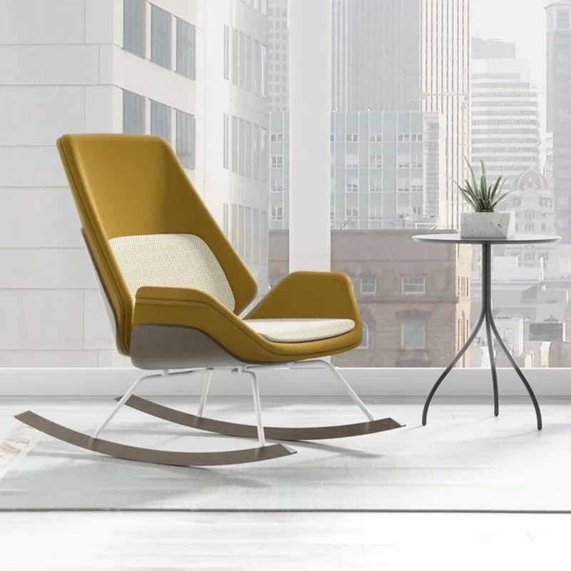 Recliner rocking chair adult balcony household leisure Nordic single sofa indoor lazy net red Italian style 
Recliner rocking chair adult balcony household leisure Nordic single sofa indoor lazy net red Italian style