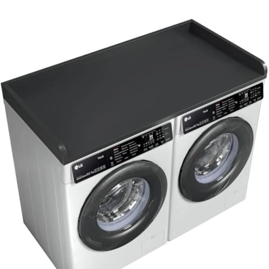 Washer Dryer Countertop with 2.75"H Edge Rails 27.5" D x 54" W Laundry Countertop with Non-Slip Pad Washer and Dryer Topper for
Washer Dryer Countertop with 2.75"H Edge Rails 27.5" D x 54" W Laundry Countertop with Non-Slip Pad Washer and Dryer Topper for