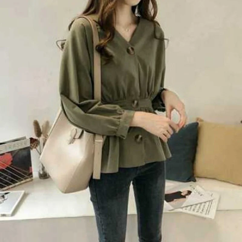 Long Sleeve Shirts Womens Cotton Floral Slim Fit Ruffled Collar Minimalist Feminine White Spring Office Daily Outfit
Long Sleeve Shirts Womens Cotton Floral Slim Fit Ruffled Collar Minimalist Feminine White Spring Office Daily Outfit