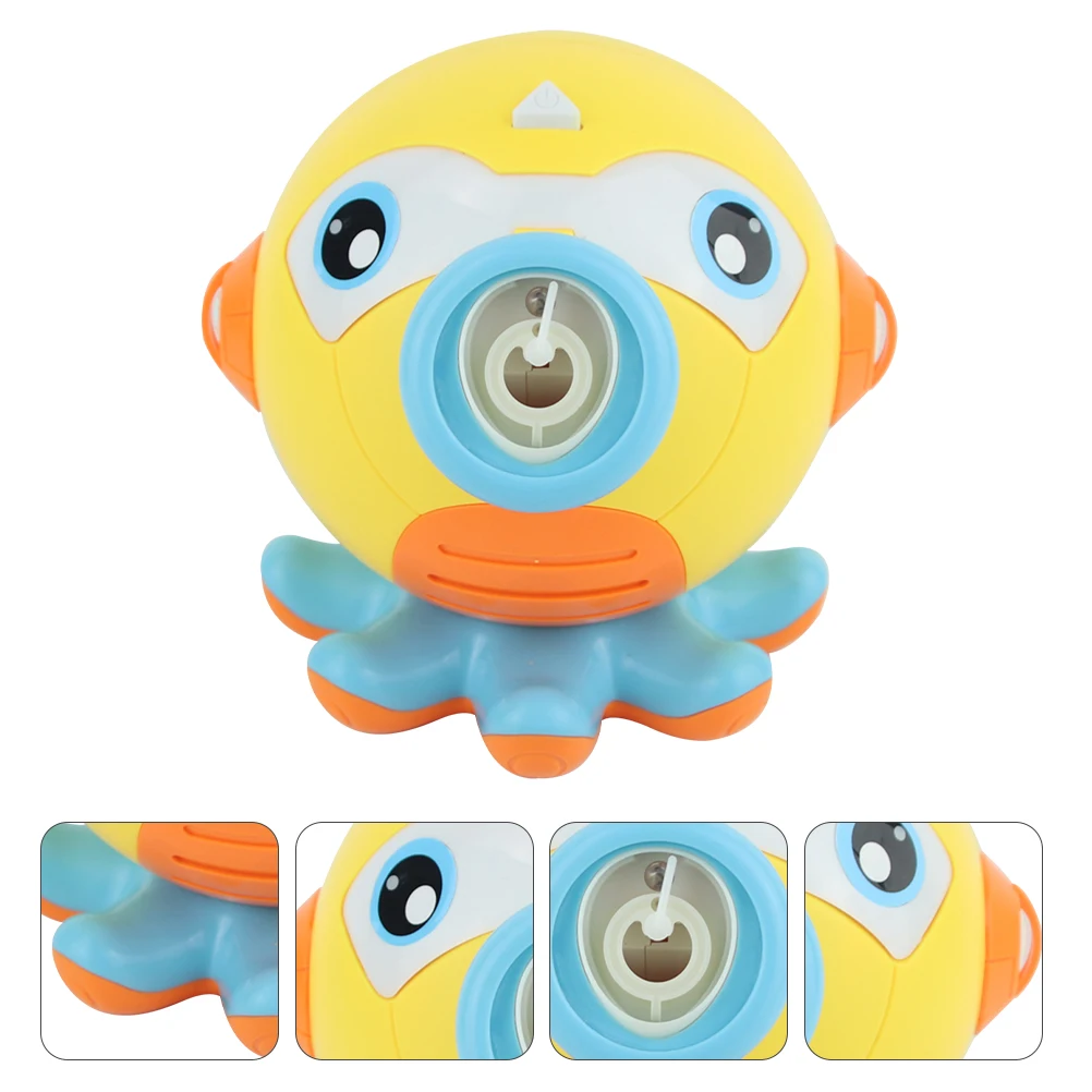 Toy Camera Bubble Machine Musical Blower Kids Blowing Watertight Octopus Shape Making Yellow Automatic Child
Toy Camera Bubble Machine Musical Blower Kids Blowing Watertight Octopus Shape Making Yellow Automatic Child