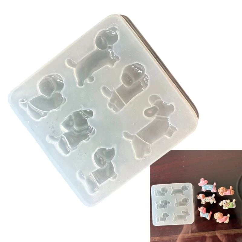 H7EB Dog Silicone Craft Molds Suitable for Hand-Making Necklaces and Earrings
H7EB Dog Silicone Craft Molds Suitable for Hand-Making Necklaces and Earrings