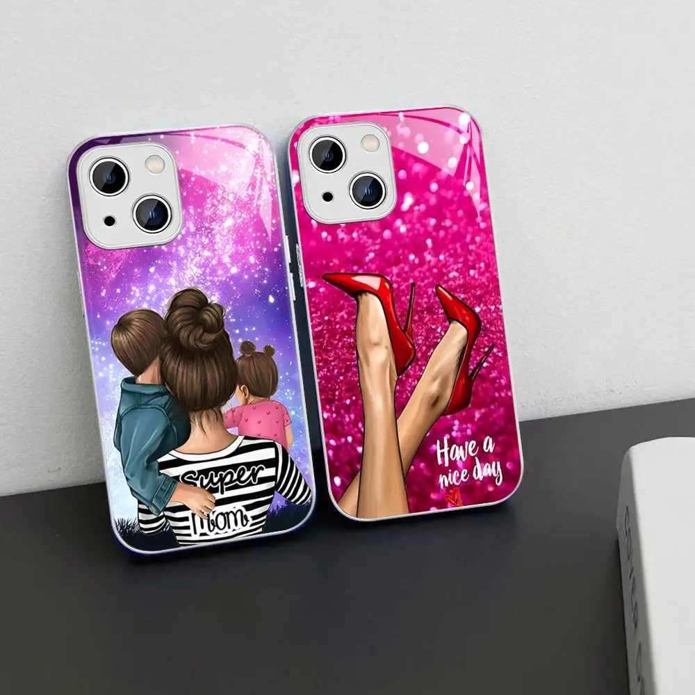 Super Mom Baby Girl Boy Phone Case For iPhone 14 13 12 Mini 11 Pro XS Max X XR 14 Plus Tempered Glass Cover
Super Mom Baby Girl Boy Phone Case For iPhone 14 13 12 Mini 11 Pro XS Max X XR 14 Plus Tempered Glass Cover