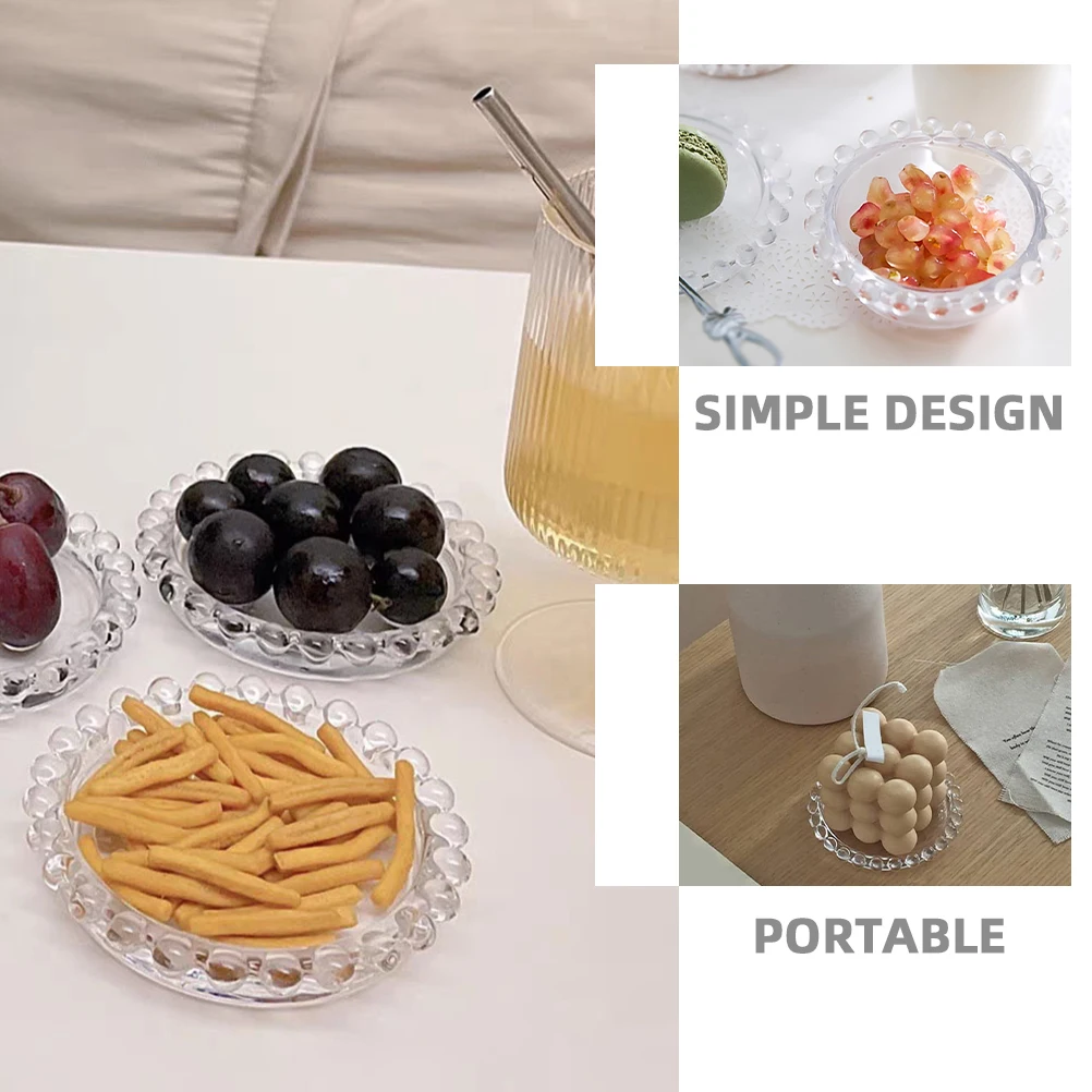 3Pcs Glass Plates Long Lasting Mini Sushi Appetizer Display Dish Compact Portable Picnic Party Kitchen Supply Storage
3Pcs Glass Plates Long Lasting Mini Sushi Appetizer Display Dish Compact Portable Picnic Party Kitchen Supply Storage