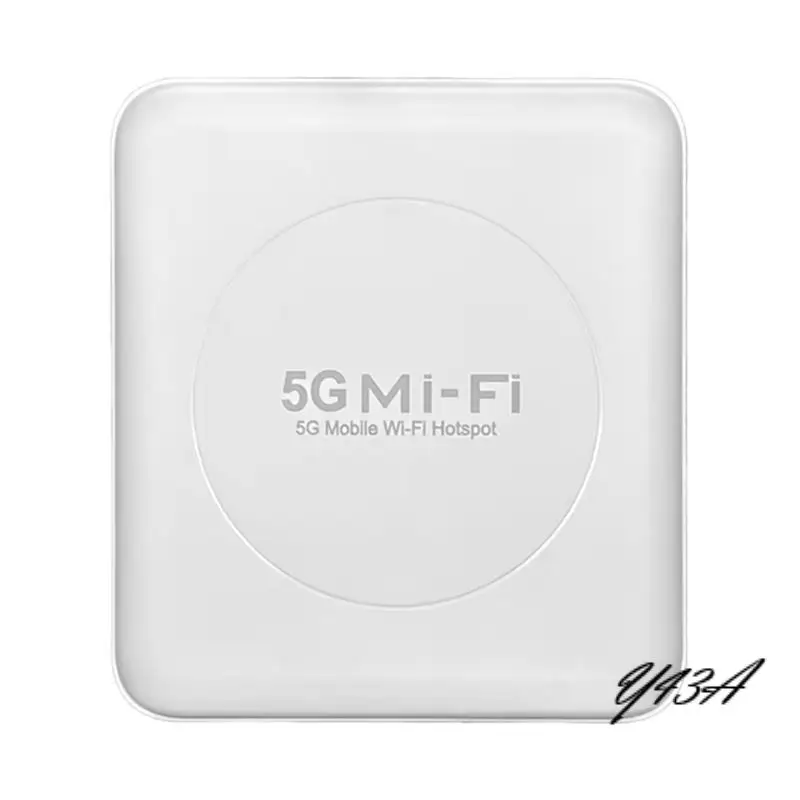 Y43A-5G Wifi 6 Pocket Wifi Router With SIM Card Slot Wireless Mobile Hotspot Mifi Router Support 10 Users For Travel Office
Y43A-5G Wifi 6 Pocket Wifi Router With SIM Card Slot Wireless Mobile Hotspot Mifi Router Support 10 Users For Travel Office