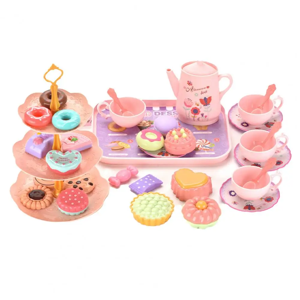 35Pcs/Set Interesting Play House Toys Colorful Kids Toys with Tray Teapot Pretend Play Accessories Scene Simulation
35Pcs/Set Interesting Play House Toys Colorful Kids Toys with Tray Teapot Pretend Play Accessories Scene Simulation