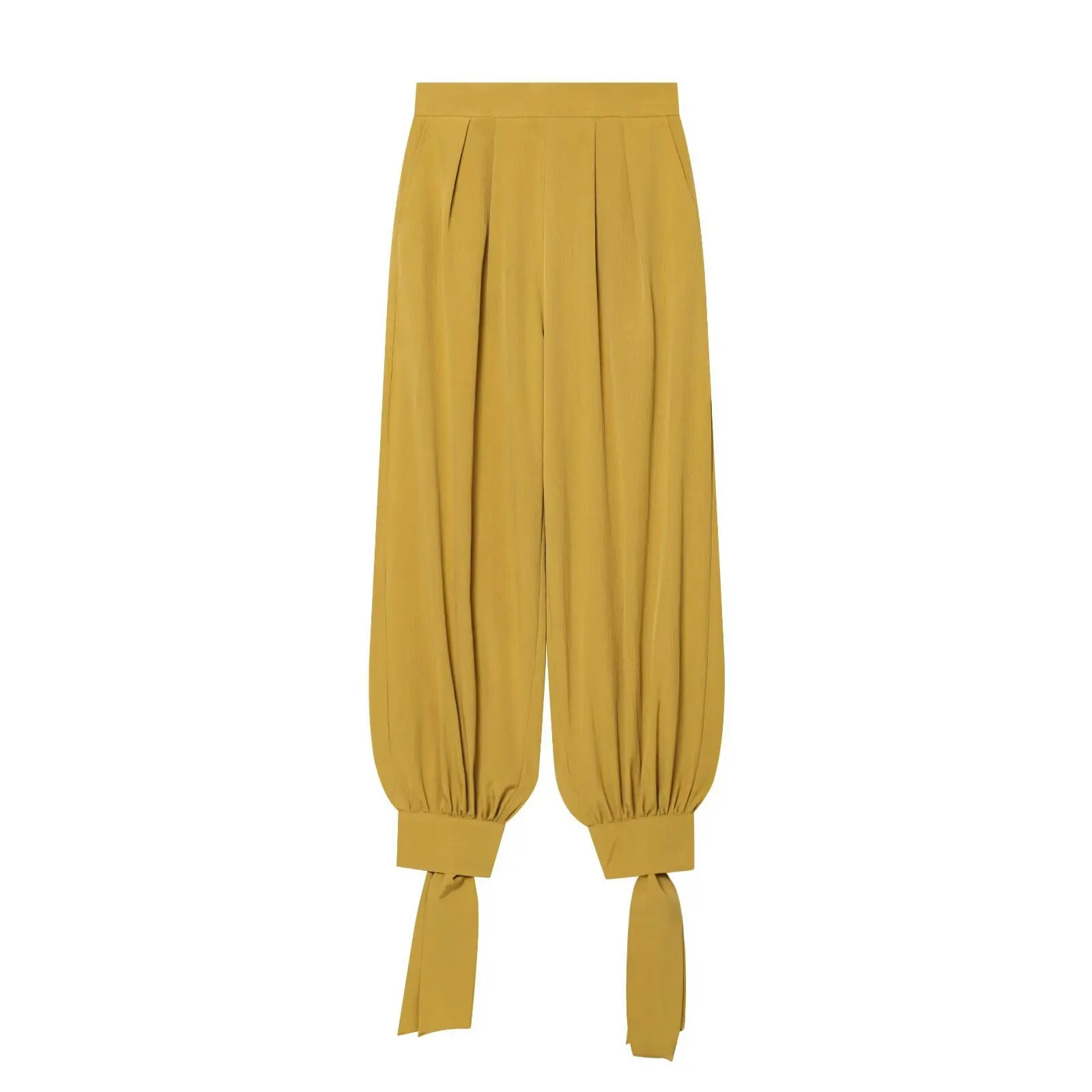 Withered Casual Bubble Pants With High Waist, Elastic Waist, Bow Shaped Lantern Pants Woman Clothes Women's Pants And Trousers
Withered Casual Bubble Pants With High Waist, Elastic Waist, Bow Shaped Lantern Pants Woman Clothes Women's Pants And Trousers
