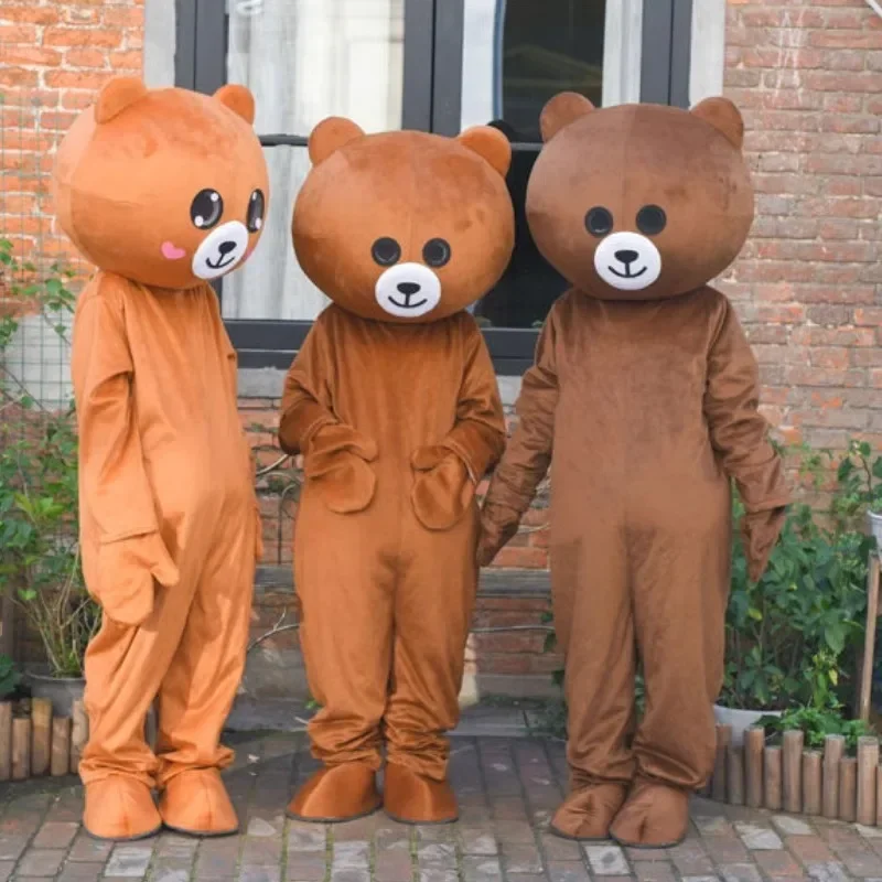 Набор костюмов мультяшных кукол, прогулочных выступлений для взрослых, флаеров, костюмов кукол, бурого медведя
Набор костюмов мультяшных кукол, прогулочных выступлений для взрослых, флаеров, костюмов кукол, бурого медведя