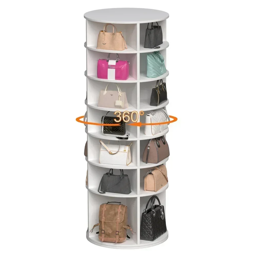 7-TIER SHOE DISPLAY HOLDER - Keep your home clean and keep track of your shoes better with this spinning shoe rack tower; Makes
7-TIER SHOE DISPLAY HOLDER - Keep your home clean and keep track of your shoes better with this spinning shoe rack tower; Makes