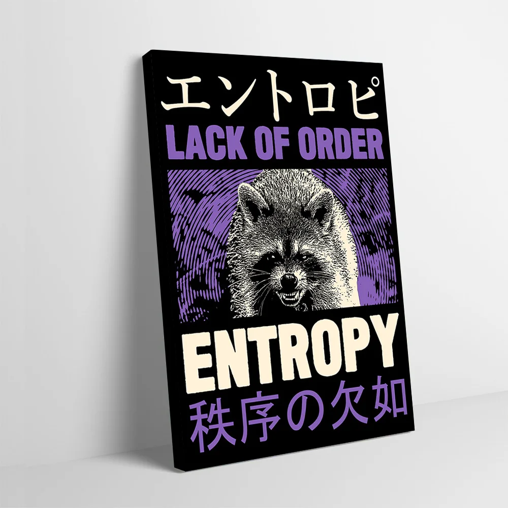 Постер с принтом Entropy Raccoon, индивидуальные изображения, настенная живопись на холсте, подарок для украшения интерьера, декор комнаты, украшение дома
Постер с принтом Entropy Raccoon, индивидуальные изображения, настенная живопись на холсте, подарок для украшения интерьера, декор комнаты, украшение дома
