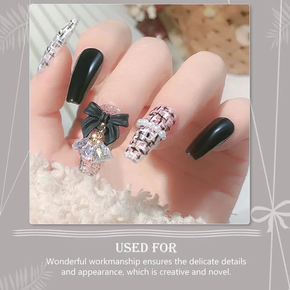 6pcs Diy Art Charms Bow Shaped Crystal Decor For Manicure Unique Adornments Accessories Nail Ornament Decorative Accessory 
6pcs Diy Art Charms Bow Shaped Crystal Decor For Manicure Unique Adornments Accessories Nail Ornament Decorative Accessory