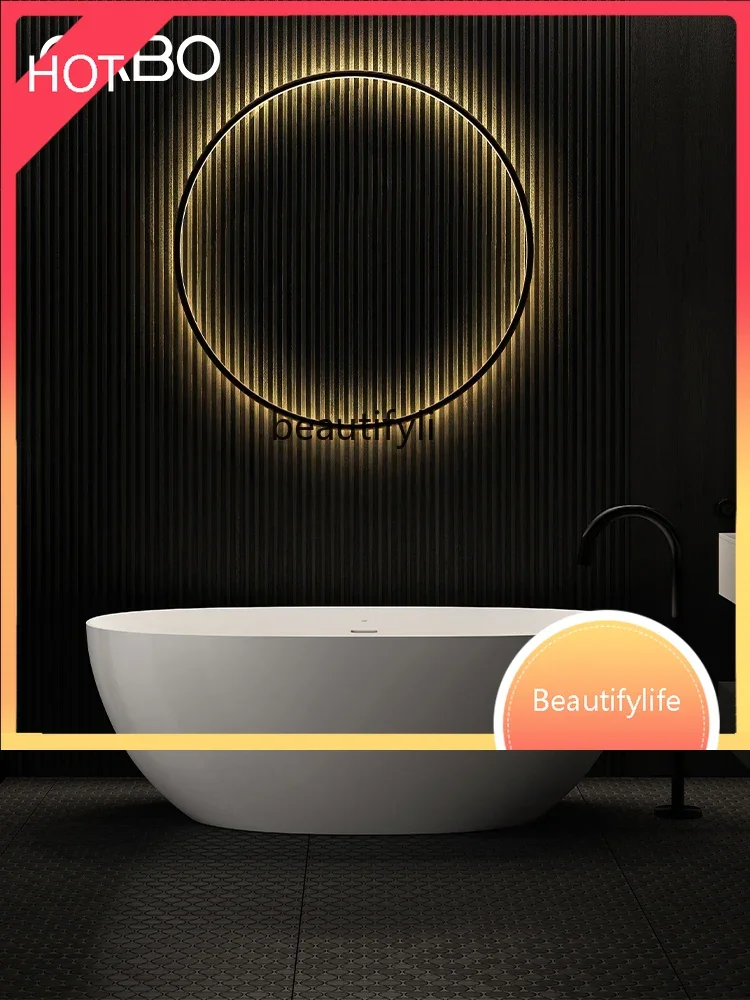 M45 Bathroom Small Apartment Bathtub Household Polymer Artificial Stone Bathtub Bed & Breakfast Independent Bath
M45 Bathroom Small Apartment Bathtub Household Polymer Artificial Stone Bathtub Bed & Breakfast Independent Bath
