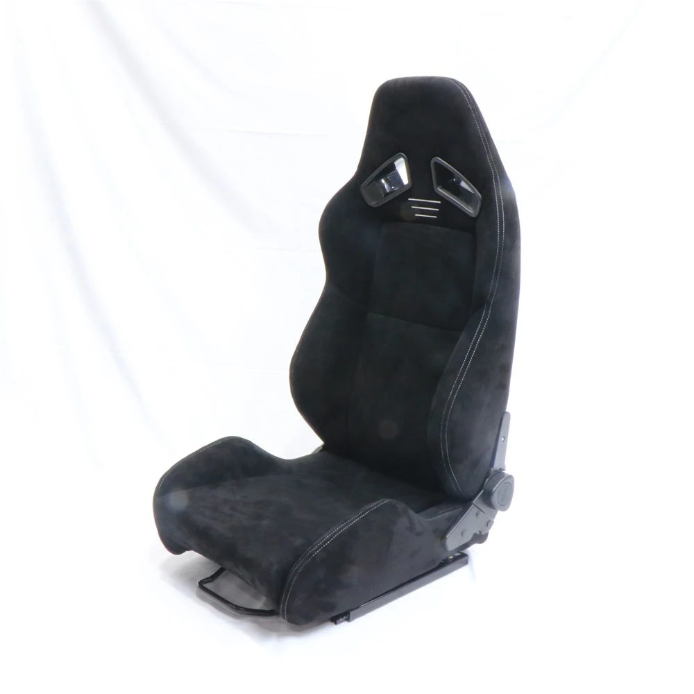 VELOT Racing Seat Black Suede Universal Car Sport Seat (Custom Logo Available) - High Back Design, Side Bolsters
VELOT Racing Seat Black Suede Universal Car Sport Seat (Custom Logo Available) - High Back Design, Side Bolsters