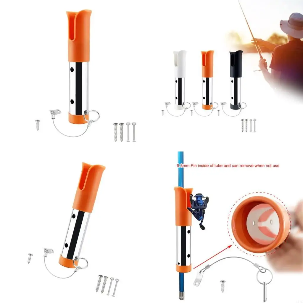 Универсальный держатель для рыбалки с одним отверстием.
Универсальный держатель для рыбалки с одним отверстием.