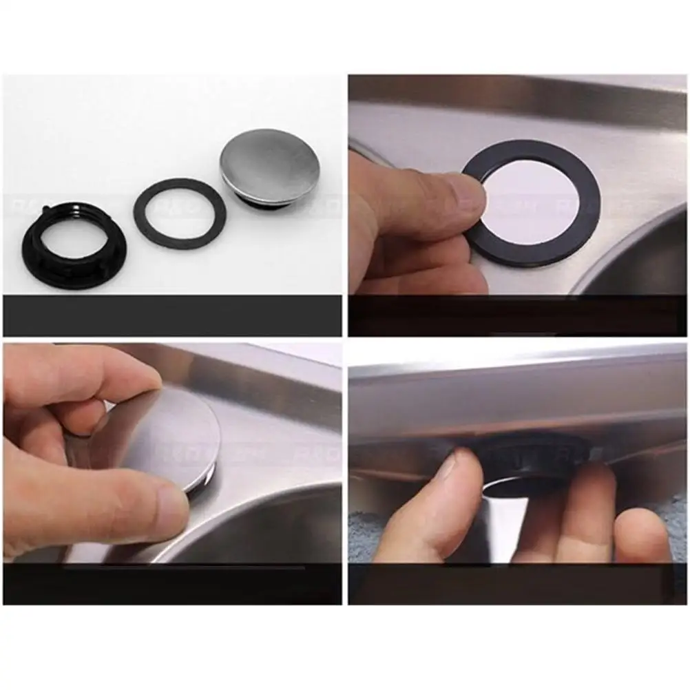 4 Pcs Sink Hole Cover Kitchen Bathroom Durable Stainless Steel Plastic Anti Rust Lifetime Prevent Water Leaking Floor Clean Tidy
4 Pcs Sink Hole Cover Kitchen Bathroom Durable Stainless Steel Plastic Anti Rust Lifetime Prevent Water Leaking Floor Clean Tidy