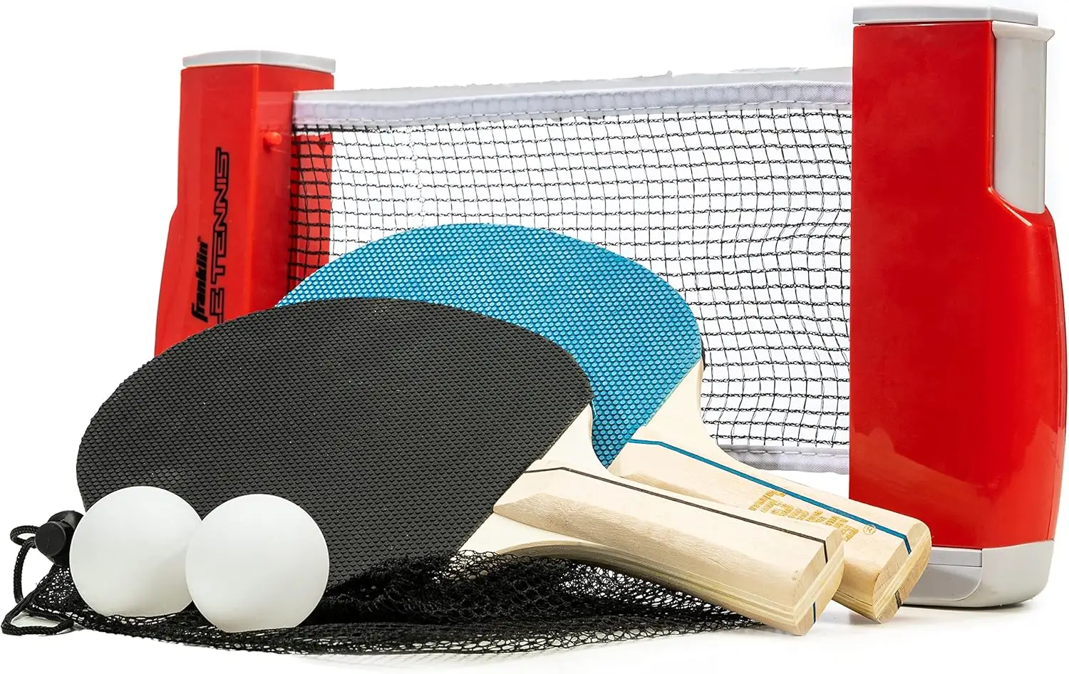 Portable Table Tennis Set - Table Top Ping Pong Net with 2 Paddles, 2 Balls, Retractable Clamp, Mesh Bag - Instant Game on Any
Portable Table Tennis Set - Table Top Ping Pong Net with 2 Paddles, 2 Balls, Retractable Clamp, Mesh Bag - Instant Game on Any
