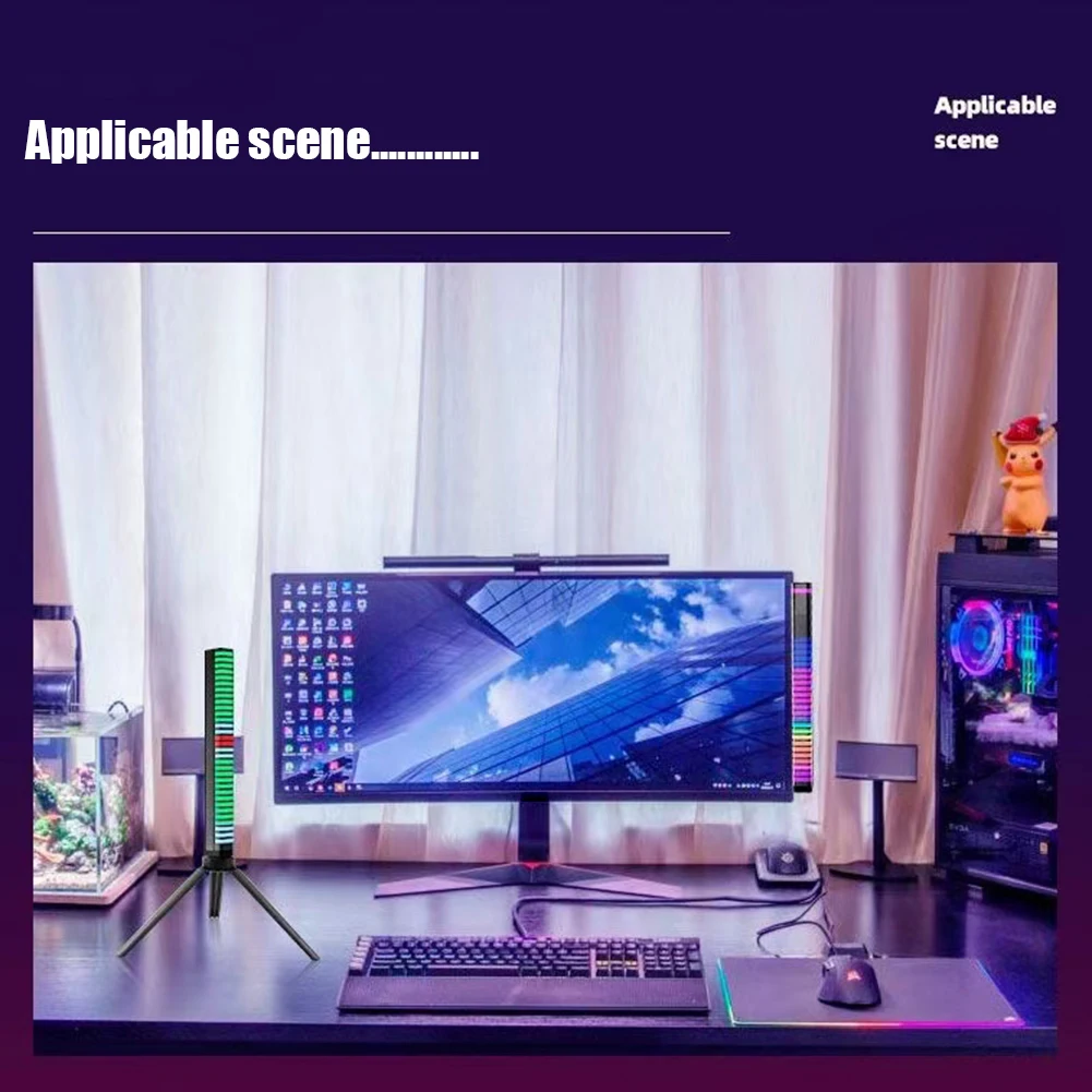 Светодиодная лента RGB Управление звуком Пикап Ритм-свет 32-светодиодная световая панель с голосовой активацией RGB Музыкальная атмосферная лампа
Светодиодная лента RGB Управление звуком Пикап Ритм-свет 32-светодиодная световая панель с голосовой активацией RGB Музыкальная атмосферная лампа