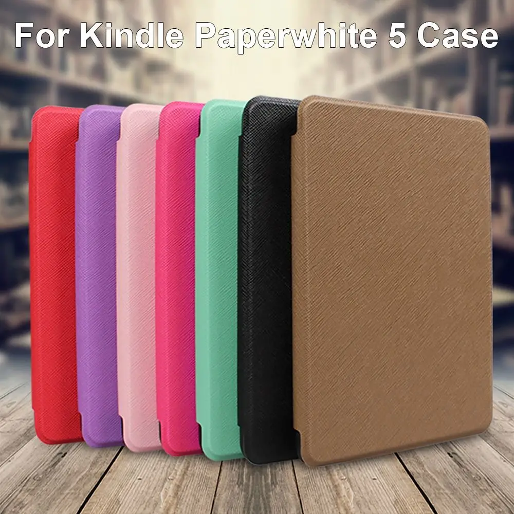 PU Leather 6.8 inch e-Reader Case Funda Auto Sleep/Wake Smart Folio Cover Colorful Shockproof for Kindle Paperwhite 5
PU Leather 6.8 inch e-Reader Case Funda Auto Sleep/Wake Smart Folio Cover Colorful Shockproof for Kindle Paperwhite 5