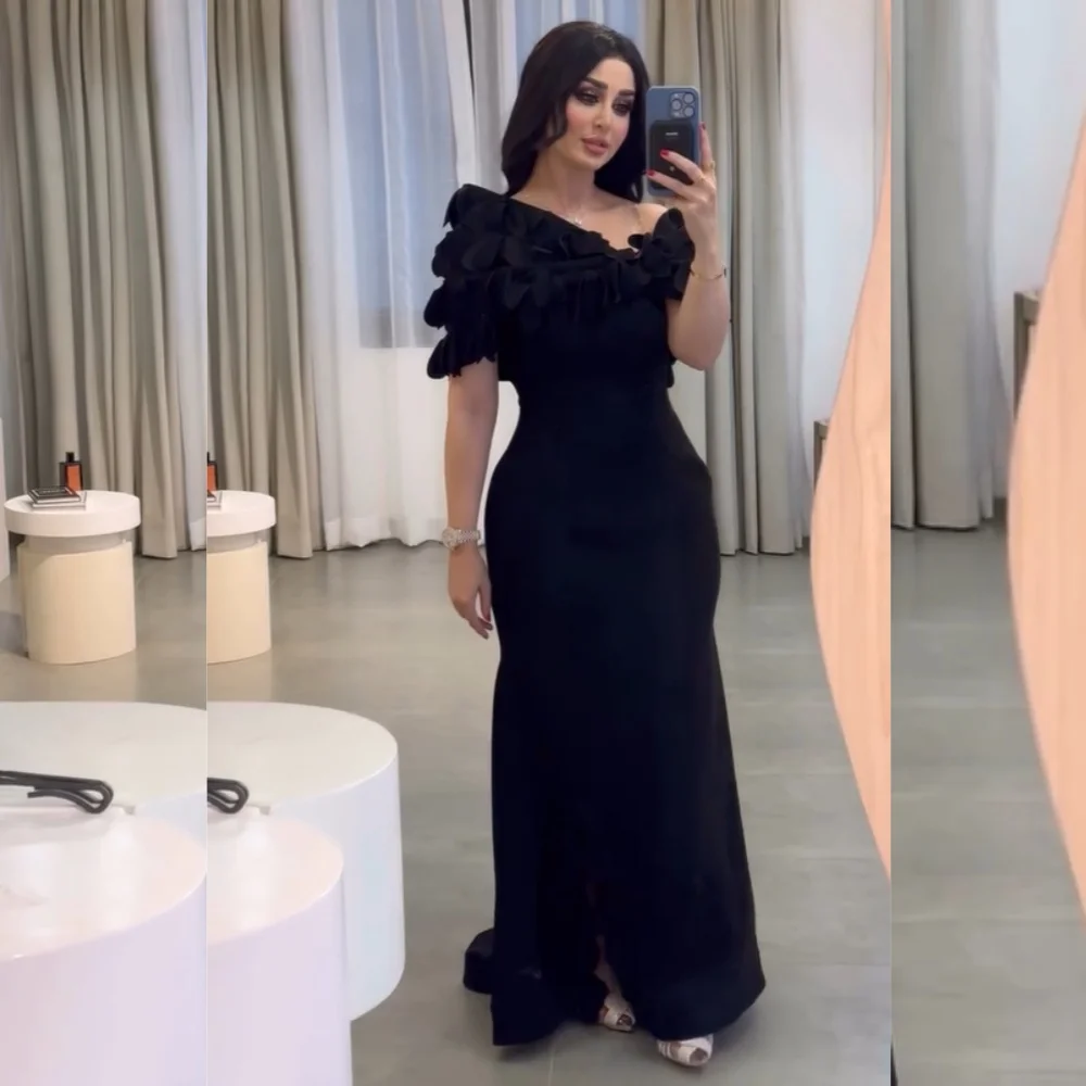 Customized Exquisite Jersey Pattern Pleat Mermaid Off-the-shoulder Long Dresses Bespoke Occasion Party High Quality
Customized Exquisite Jersey Pattern Pleat Mermaid Off-the-shoulder Long Dresses Bespoke Occasion Party High Quality