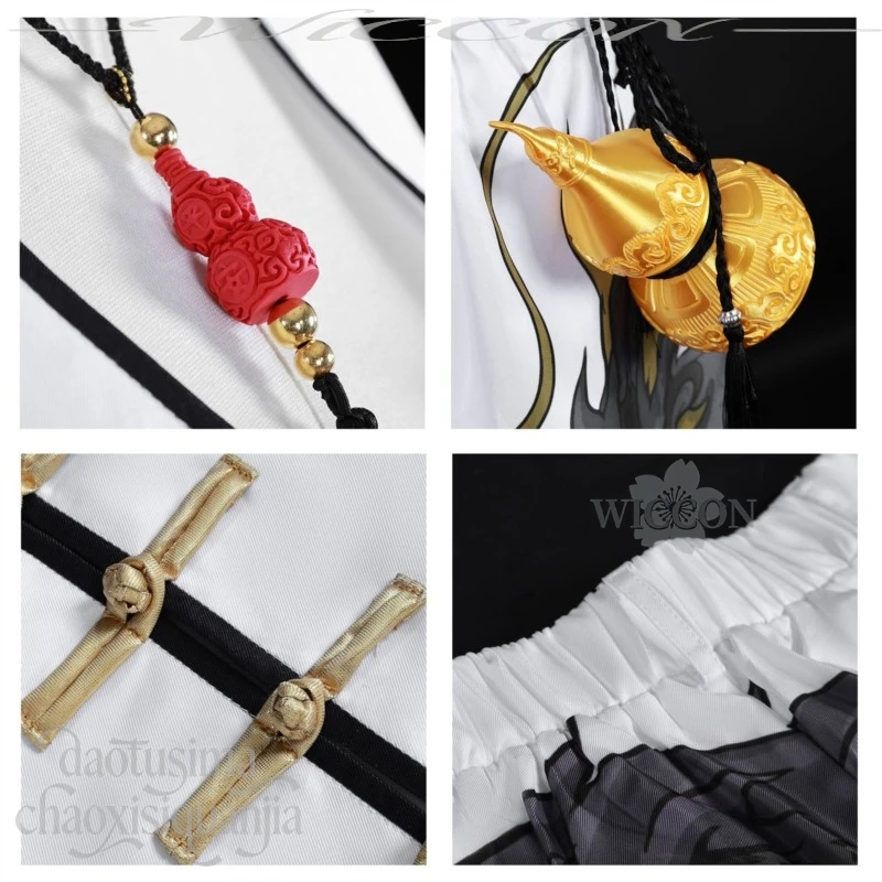 Jamie Chinese Styles Ink Painting Pattern 코스Tang Suit Gourd Pendant Wigs Cool Punk Halloween Cosplay Anime Street Game Fighter 6
Jamie Chinese Styles Ink Painting Pattern 코스Tang Suit Gourd Pendant Wigs Cool Punk Halloween Cosplay Anime Street Game Fighter 6