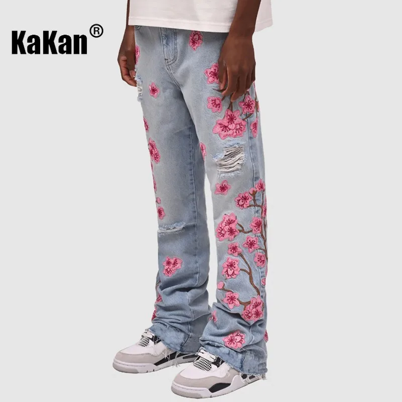 Kakan - New Men's Non Stretch Embroidered Jeans, Y2k Men's Pants High-quality Straight Leg Long Jeans Jeans, Jeans Man Brand
Kakan - New Men's Non Stretch Embroidered Jeans, Y2k Men's Pants High-quality Straight Leg Long Jeans Jeans, Jeans Man Brand