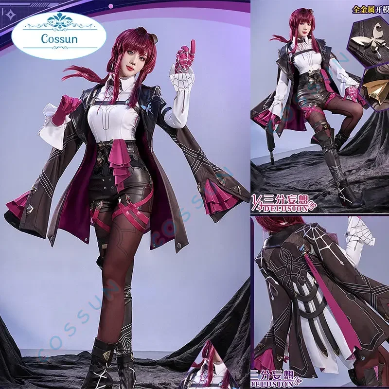 Game Honkai: Star Rail Kafka Cosplay Costume Halloween Carnival Party Role Play Outfit Women Suit Gorgeous Ancient
Game Honkai: Star Rail Kafka Cosplay Costume Halloween Carnival Party Role Play Outfit Women Suit Gorgeous Ancient