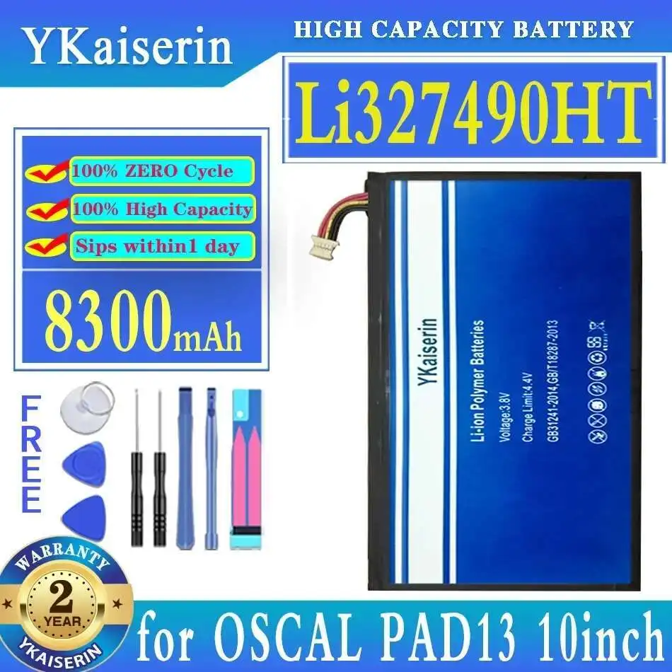 Li327490ht экологически чистый прочный аккумулятор для ноутбука 8300 мАч для Oscal PAD13 10 дюймов
Li327490ht экологически чистый прочный аккумулятор для ноутбука 8300 мАч для Oscal PAD13 10 дюймов