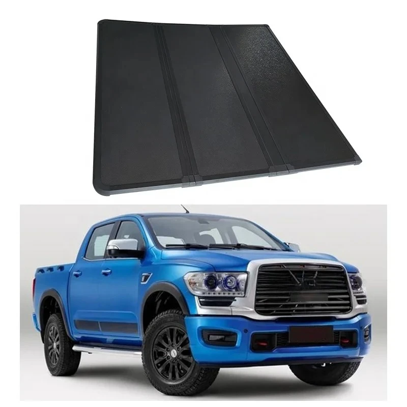 Top Quality Aluminum Hard Retractable Pickup Bed Cover Three Folds Tonneau Cover for ZhongXing Terralord
Top Quality Aluminum Hard Retractable Pickup Bed Cover Three Folds Tonneau Cover for ZhongXing Terralord