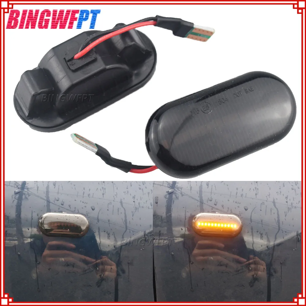 2x Dynamic Side Marker LED Turn Signal Light For Nissan Cube Z11 Tiida C11 Note E11 NE11 Micra K12 NP300 Navara D40 Qashqai J10
2x Dynamic Side Marker LED Turn Signal Light For Nissan Cube Z11 Tiida C11 Note E11 NE11 Micra K12 NP300 Navara D40 Qashqai J10